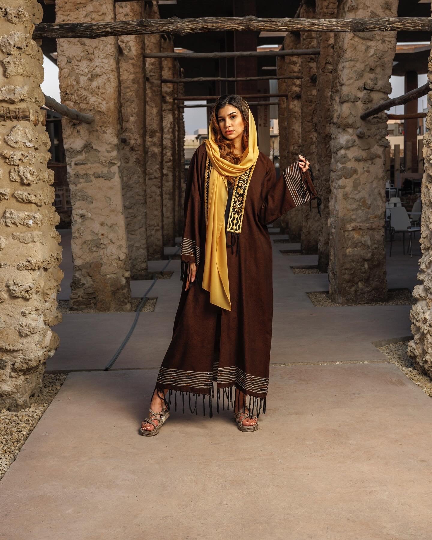 Shawl Abaya