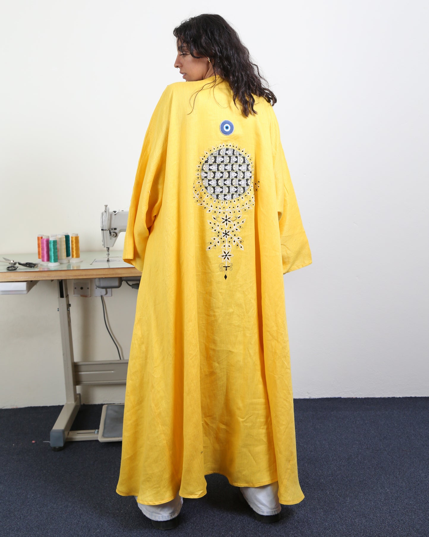 Yellow Jasper Casa Abaya