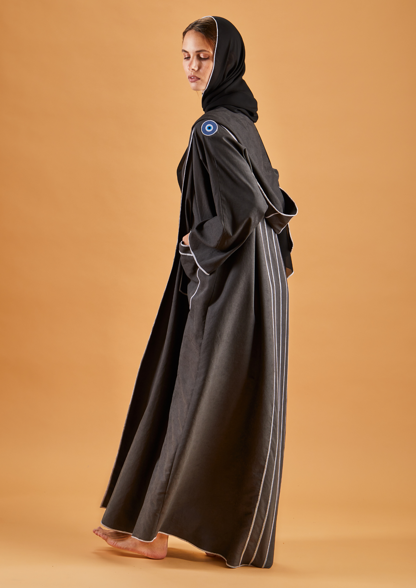 Leisure Abaya Black with pockets