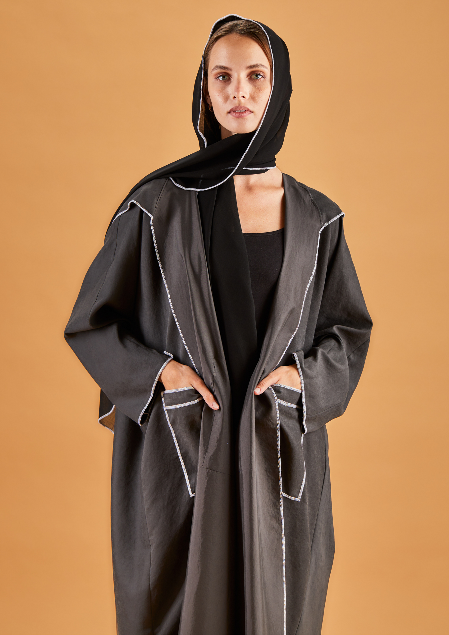Leisure Abaya Black with pockets