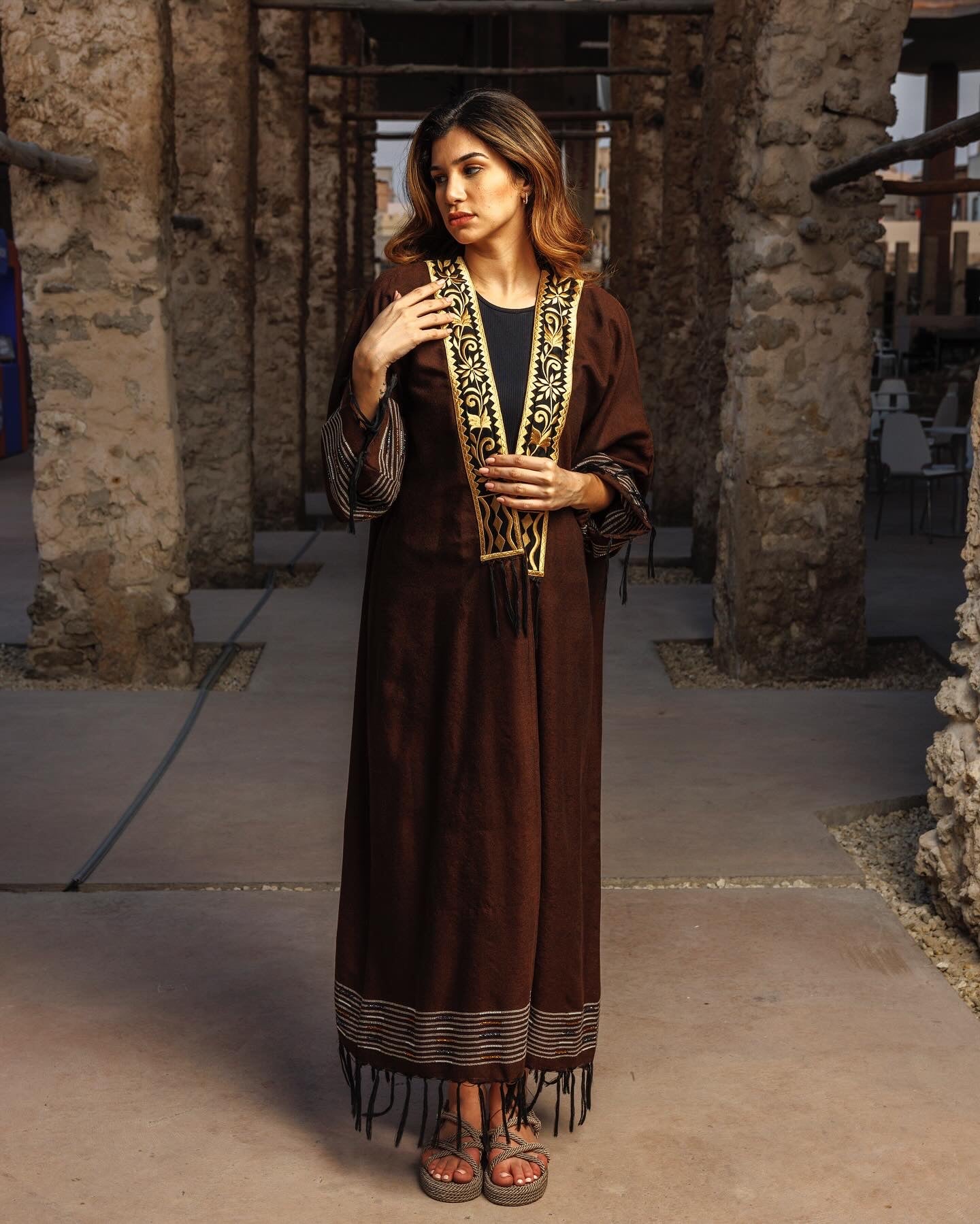 Shawl Abaya