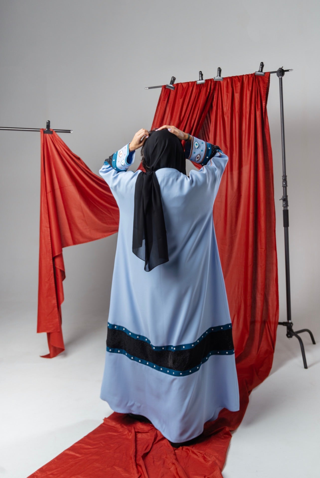 Ocean Eyes Abaya