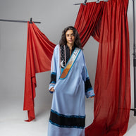 Ocean Eyes Abaya