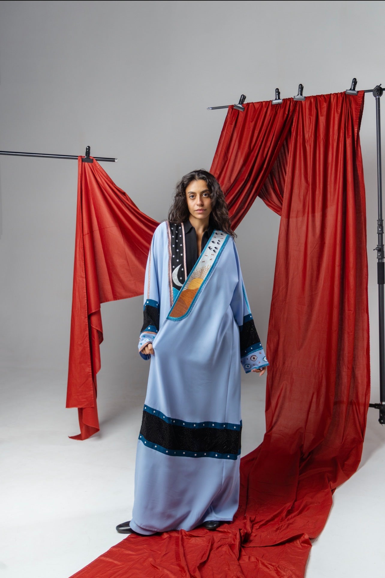 Ocean Eyes Abaya
