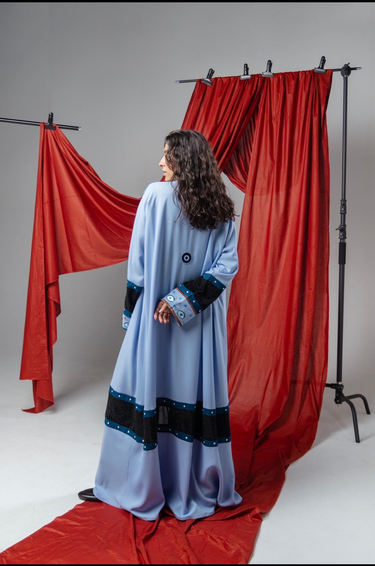 Ocean Eyes Abaya