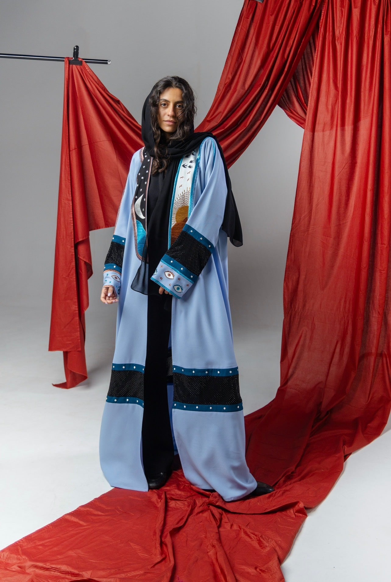 Ocean Eyes Abaya