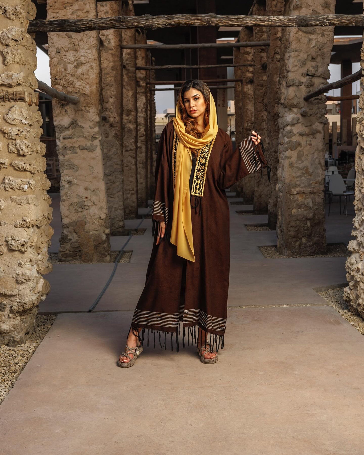 Shawl Abaya