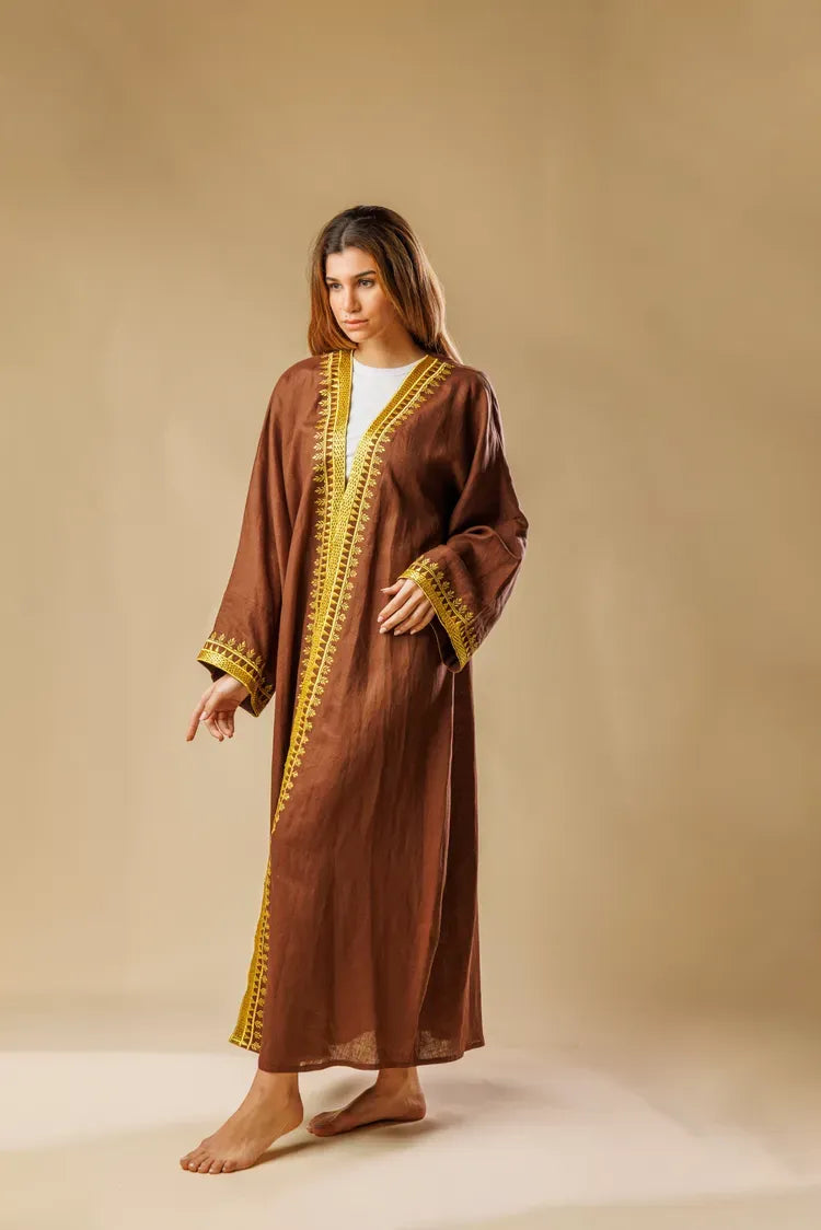 The Royal Zari ( Velvet & Linen)