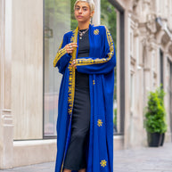 Royal Blue Abaya
