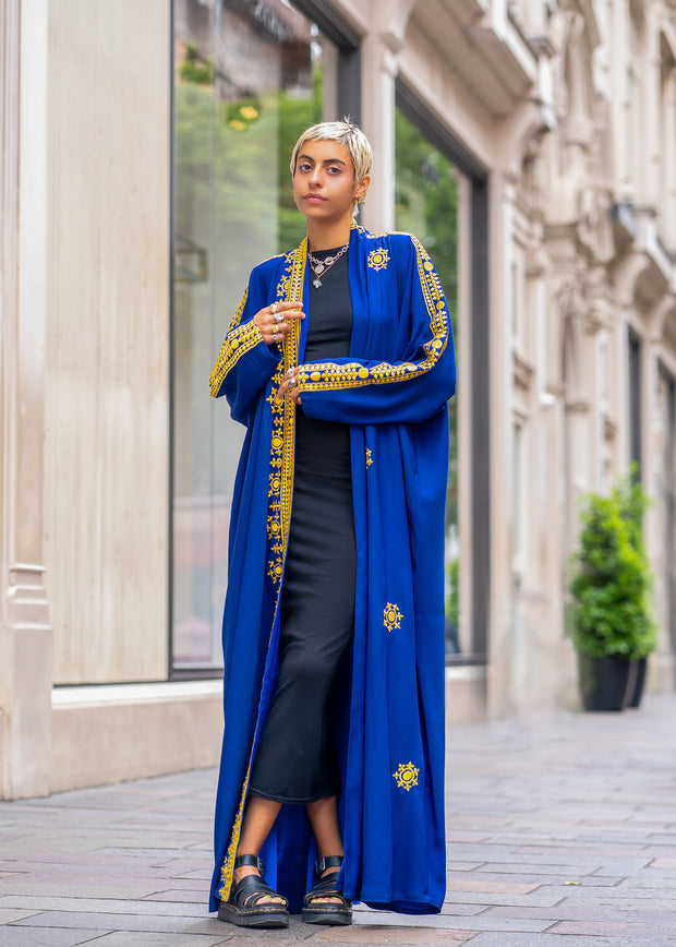 Royal Blue Abaya