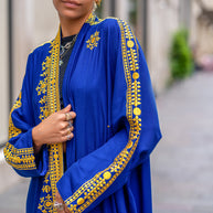 Royal Blue Abaya