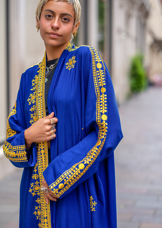 Royal Blue Abaya