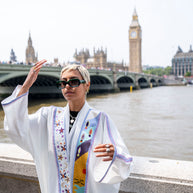 Abaya: Day & Night (off white)