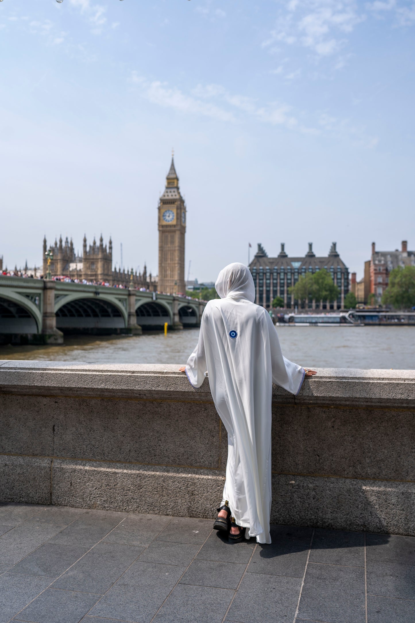 Abaya: Day & Night (off white)