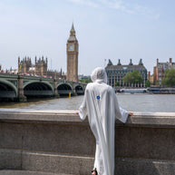 Abaya: Day & Night (off white)