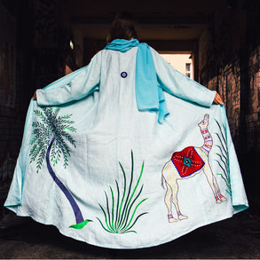Tropical Desert Abaya