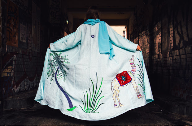 Tropical Desert Abaya