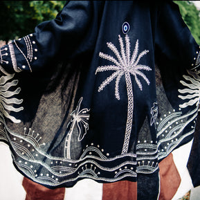 Nakheel Linen Abaya