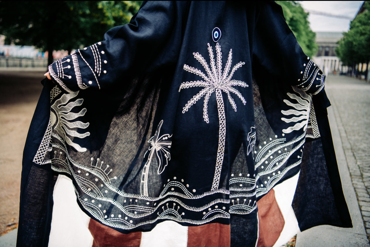 Nakheel Linen Abaya
