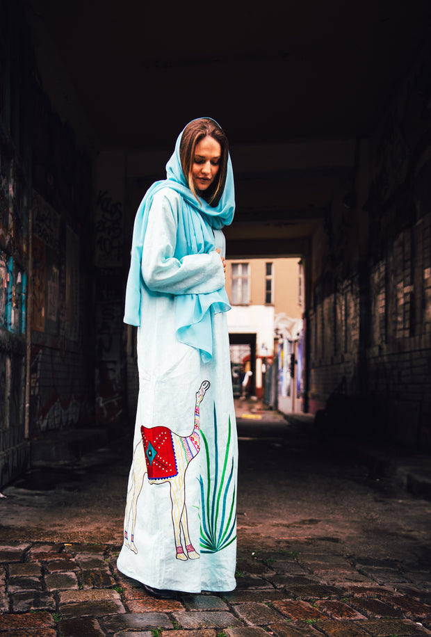 Tropical Desert Abaya