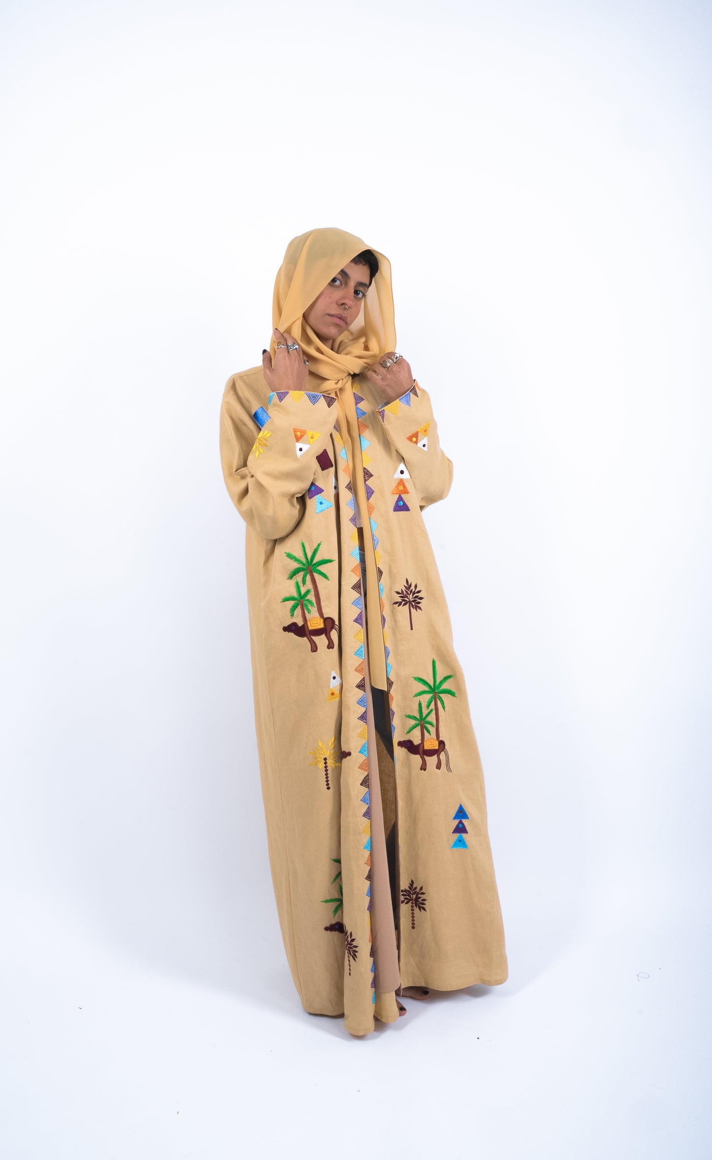 Camel Abaya