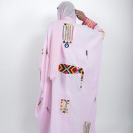 Abaya: عباية فن القط العسيري Al-Qatt Al-Asiri