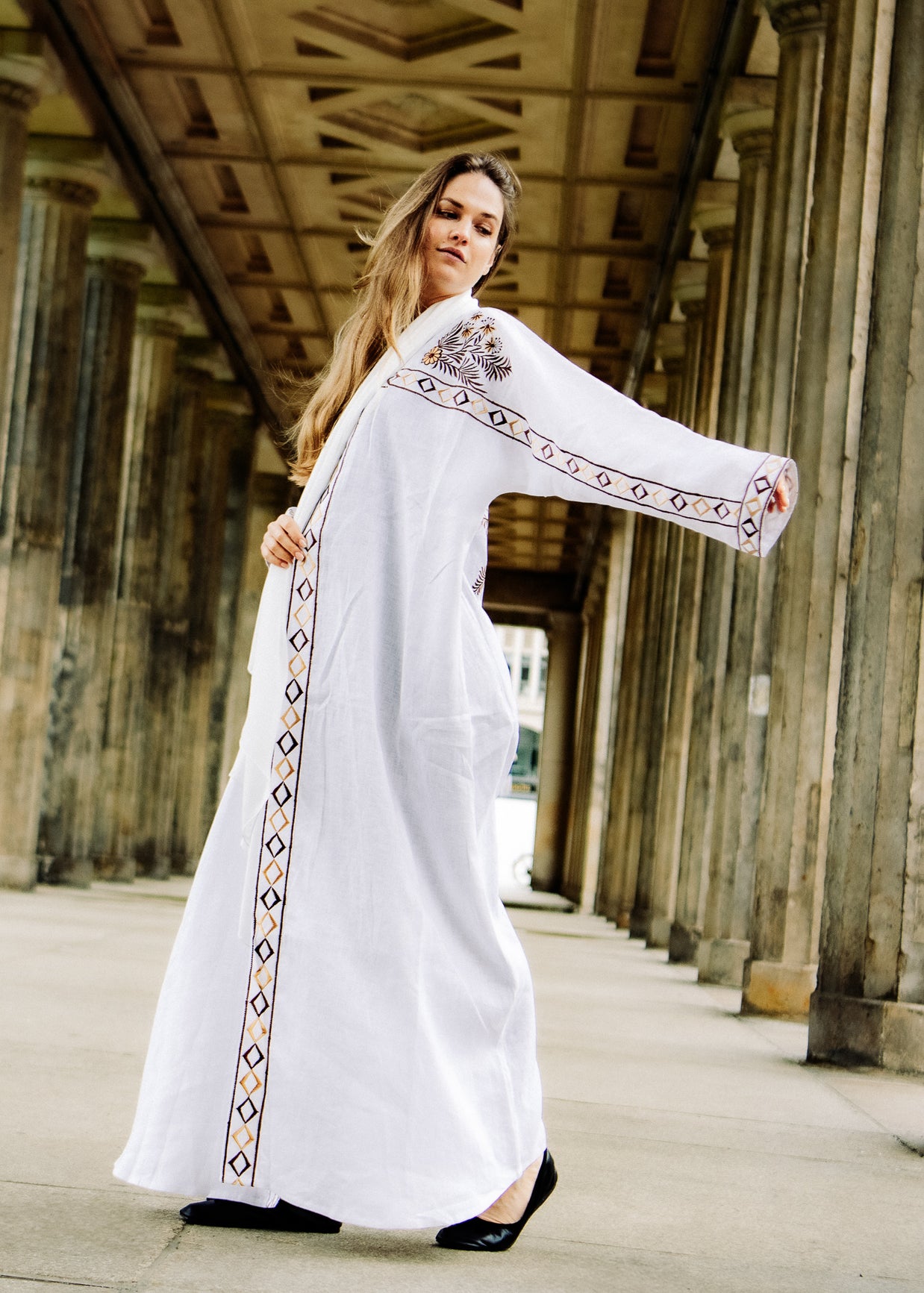 Abaya : Happiness Pure Belgian Linen