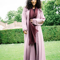 Abaya : Happiness (Pure Italian Crepe Fabric)