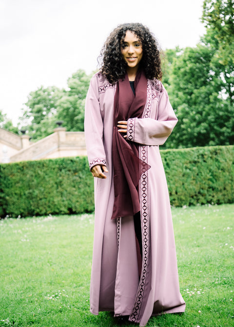 Abaya : Happiness (Pure Italian Crepe Fabric)