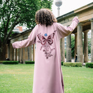 Abaya : Happiness (Pure Italian Crepe Fabric)