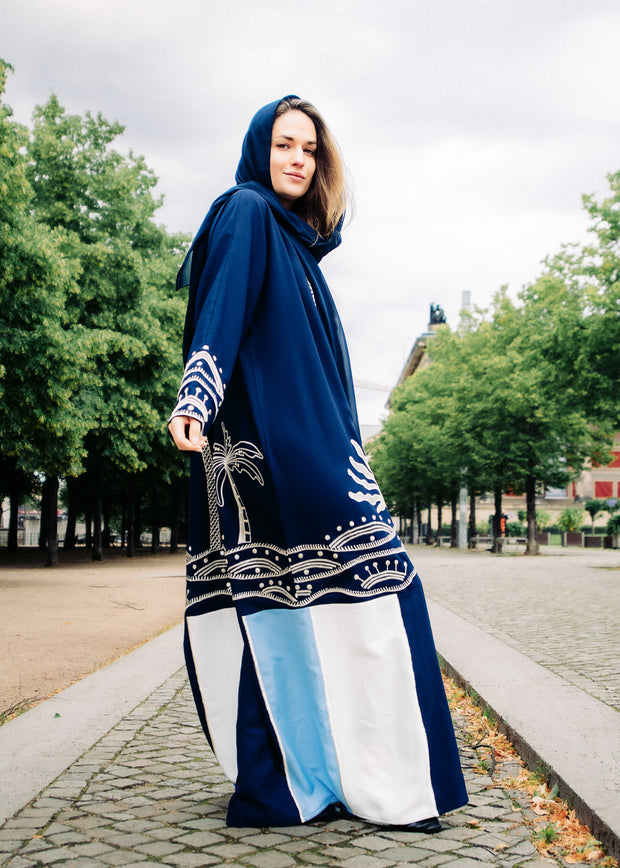 Nakheel Crepe Abaya