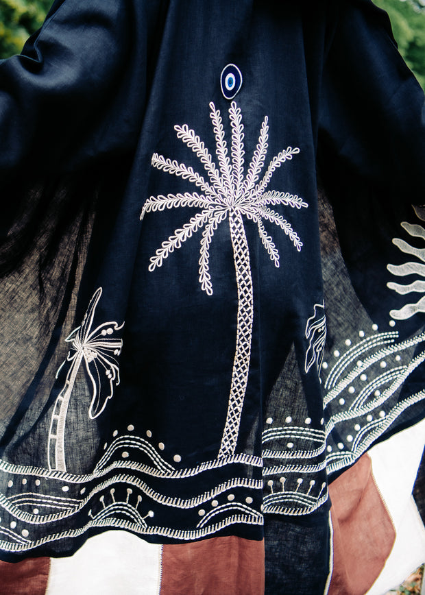 Nakheel Linen Abaya