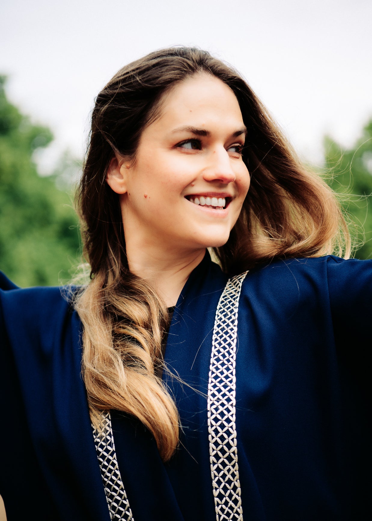 Nakheel Crepe Abaya