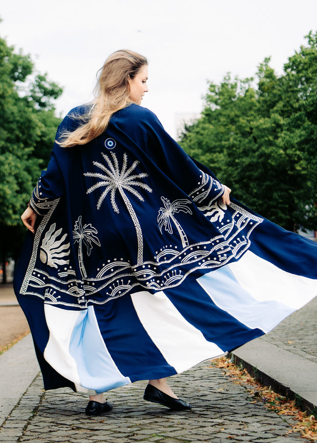 Nakheel Crepe Abaya