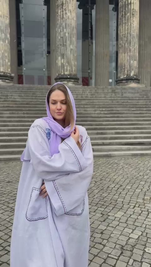 Abaya : Lavender Vacation