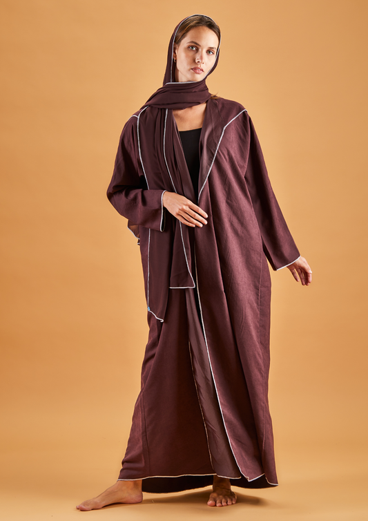 Leisure abaya Fox