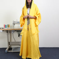 Yellow Jasper Casa Abaya