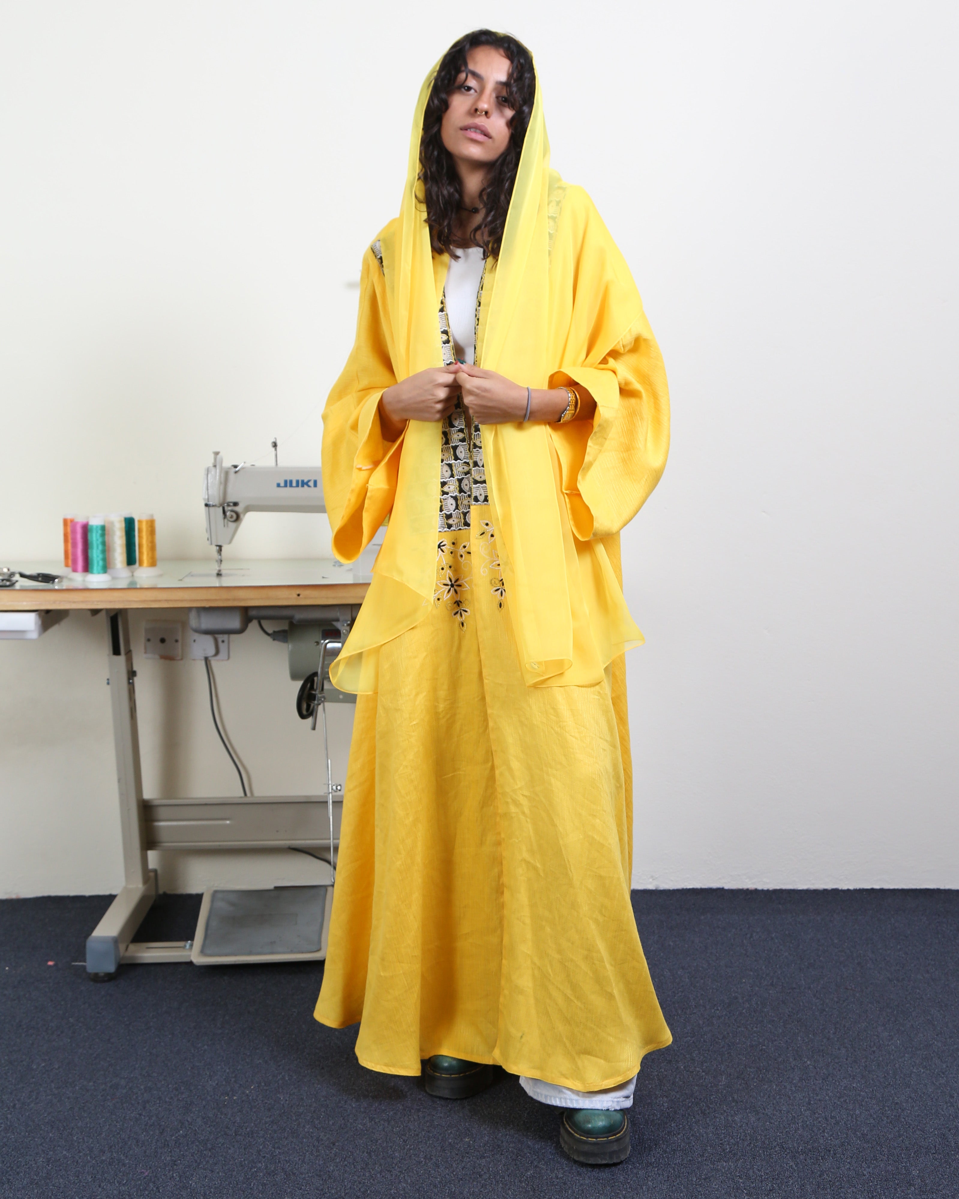 Yellow Jasper Casa Abaya