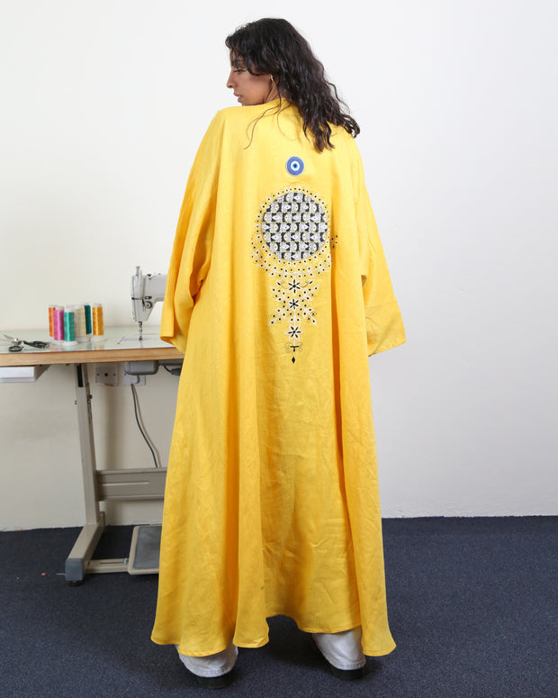 Yellow Jasper Casa Abaya