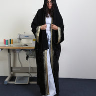 The Royal Zari ( Velvet & Linen)