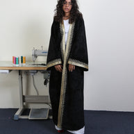 The Royal Zari ( Velvet & Linen)