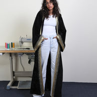 The Royal Zari ( Velvet & Linen)