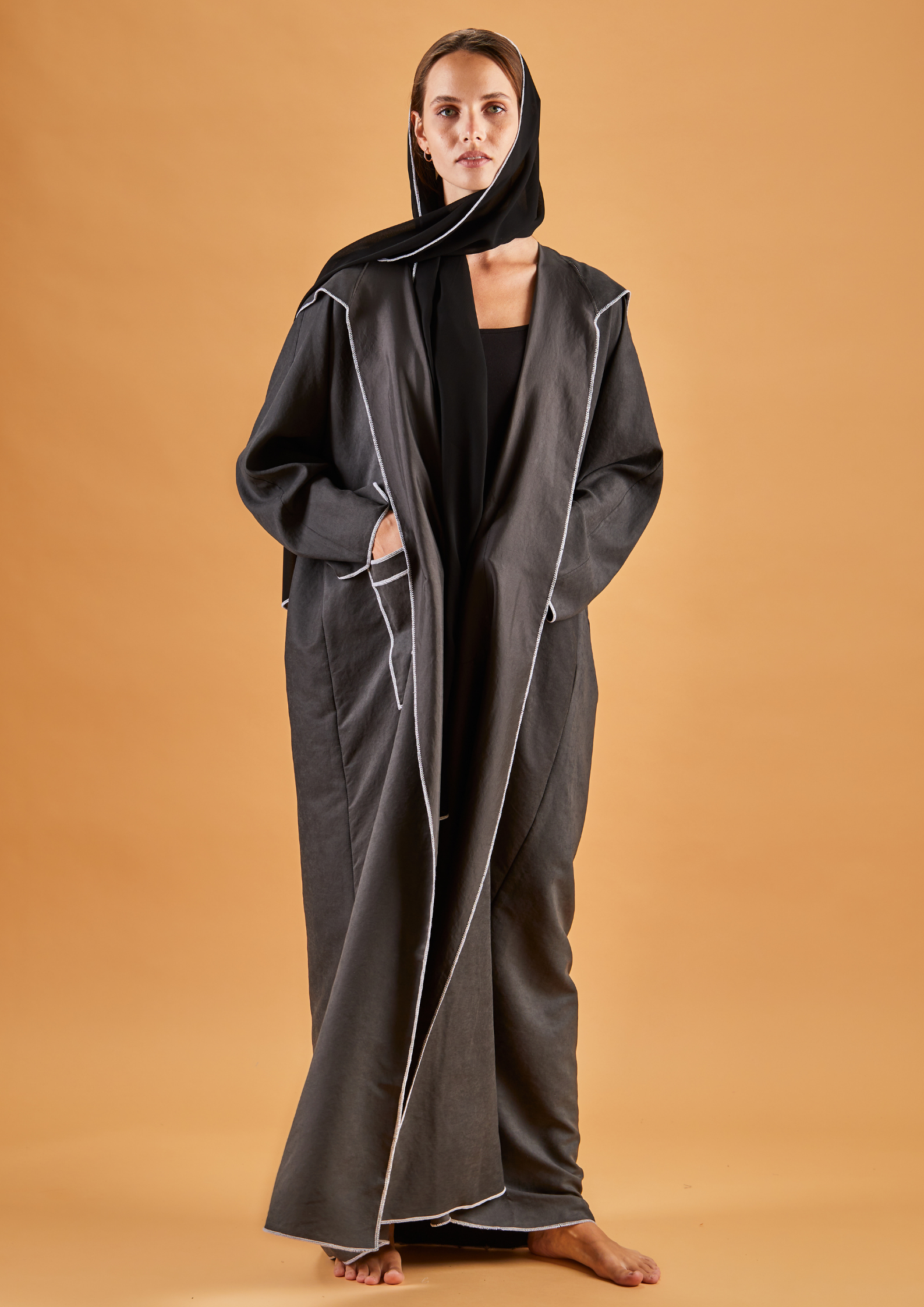Leisure Abaya Black with pockets