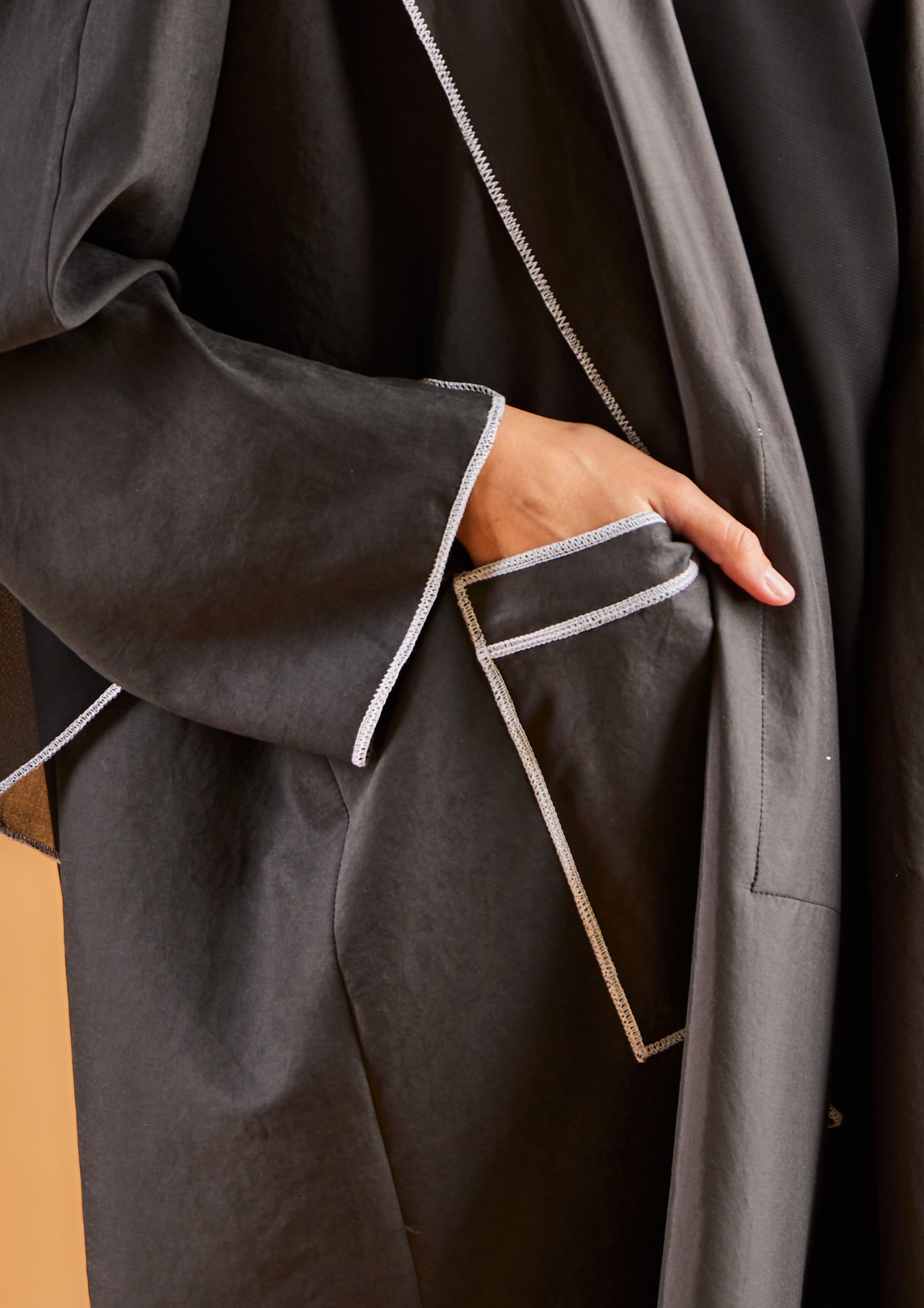 Leisure Abaya Black with pockets