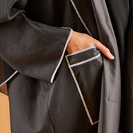 Leisure Abaya Black with pockets