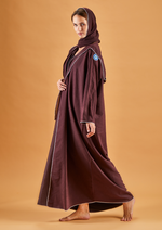 Load image into Gallery viewer, Leisure Abaya Black with pockets

